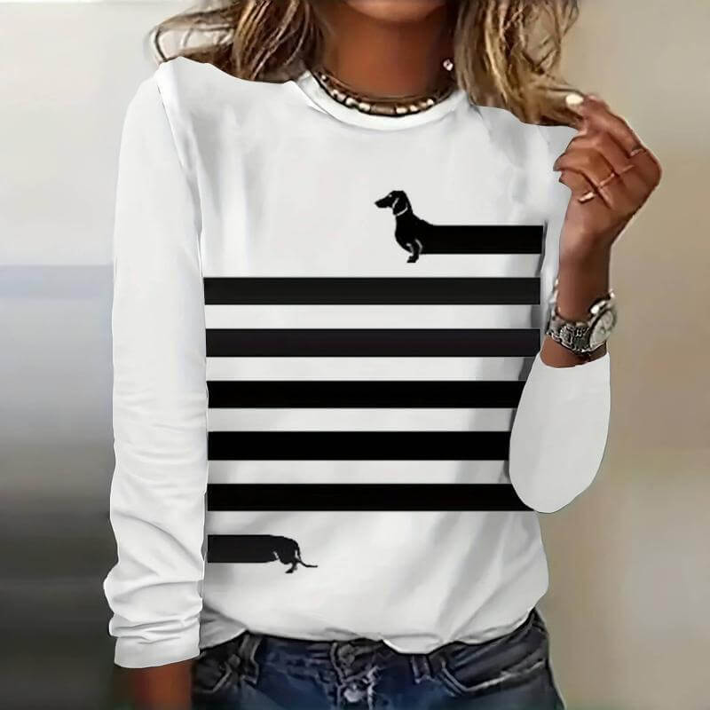 Women's Cotton Blend Button-Down Shirt