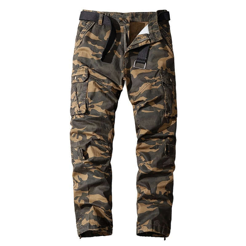 Men's Loose Fit Multi-Pocket Cargo Trousers