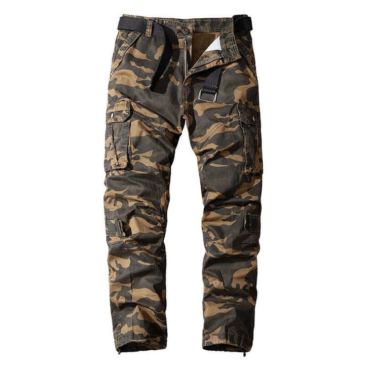 Men's Loose Fit Multi-Pocket Cargo Trousers