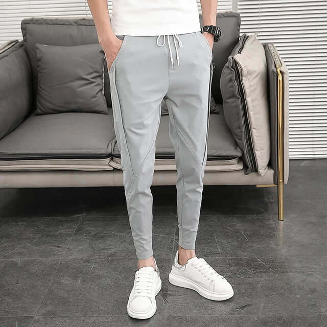 Men's Tapered Fit Joggers with Pockets