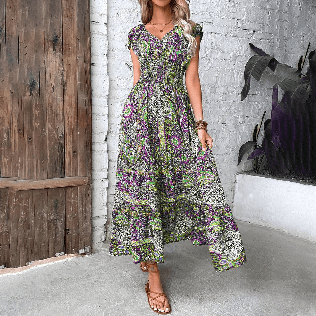 Bohemian Maxi Dress - Summer Dress
