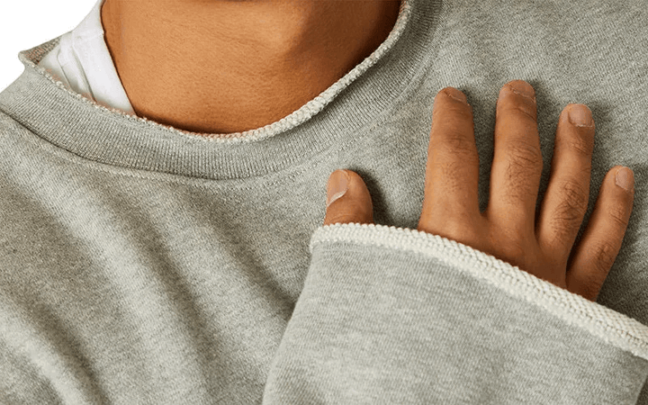 Men's Relaxed Fit Cotton Sweatshirt