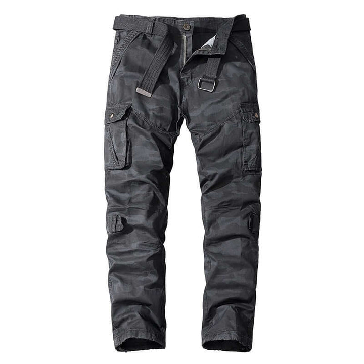 Men's Loose Fit Multi-Pocket Cargo Trousers