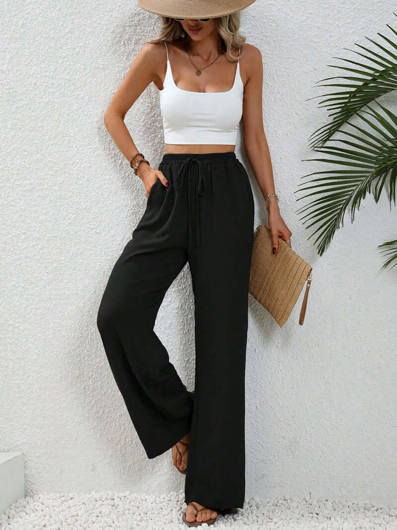 Linen Trousers - Comfortable Fit