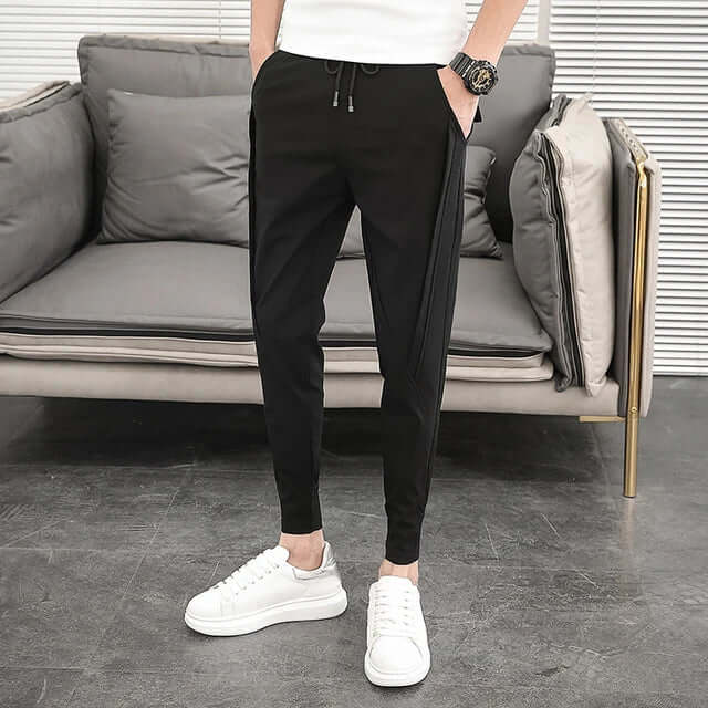 Men's Tapered Fit Joggers with Pockets