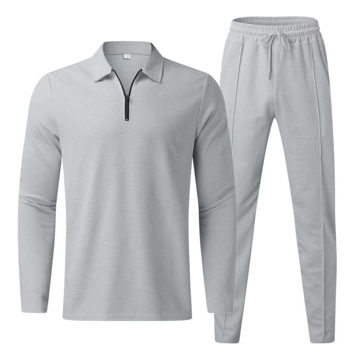 Men's Polo Shirt & Sweatpants Set