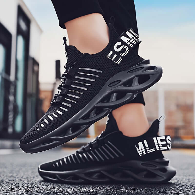 Men's Breathable Knit Running Shoes