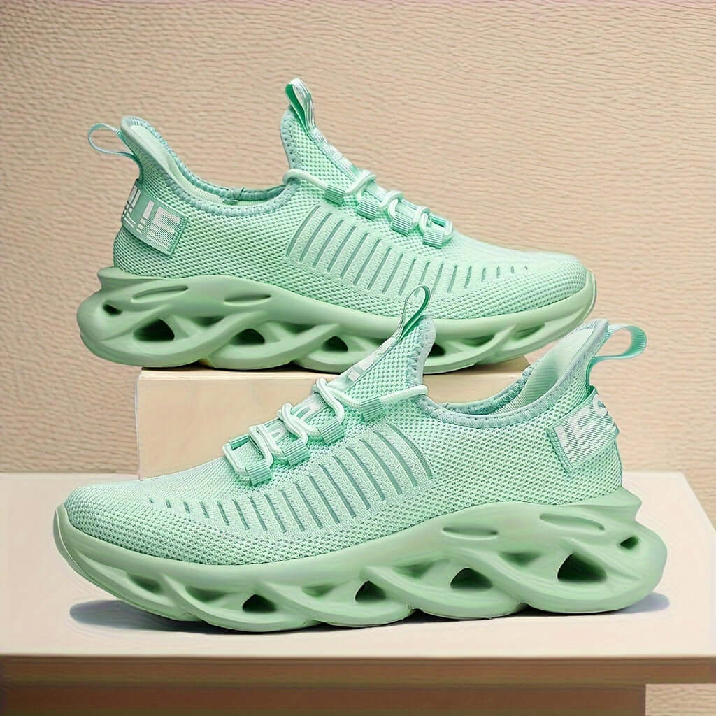 Men's Breathable Knit Running Shoes