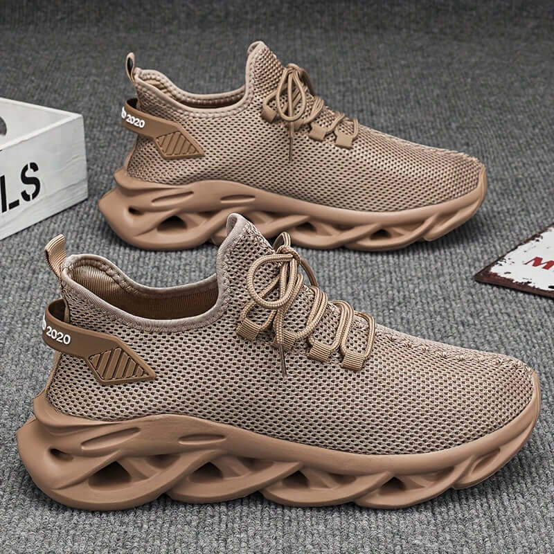 Men's Lightweight Running Shoes - Breathable Mesh