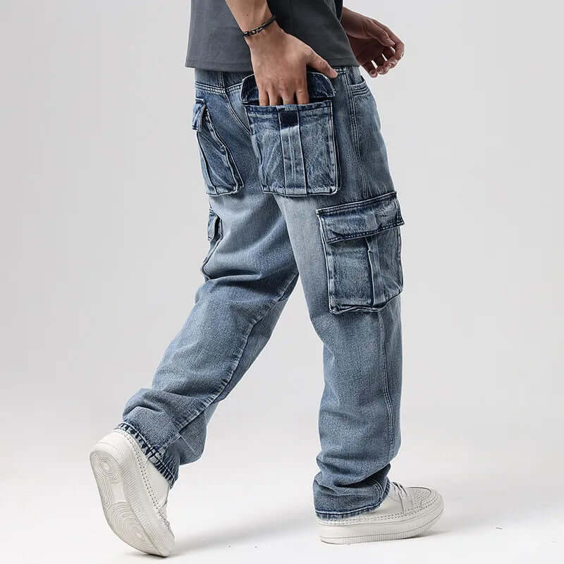 Men's Retro Multi-Pocket Cargo Pants