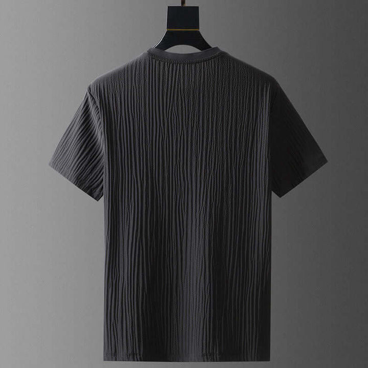 Men's Textured Tracksuit Set - Relaxed Fit