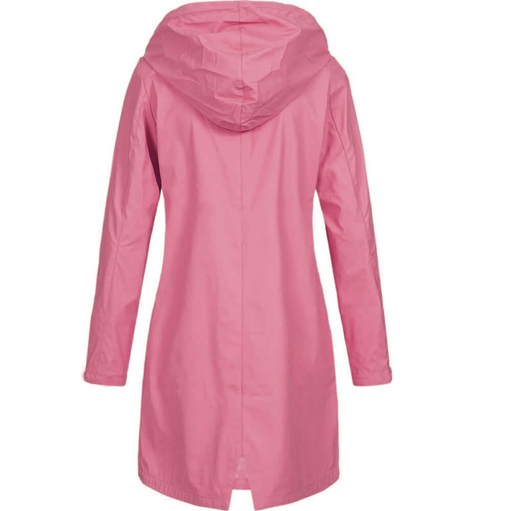 Women's Waterproof Hooded Raincoat