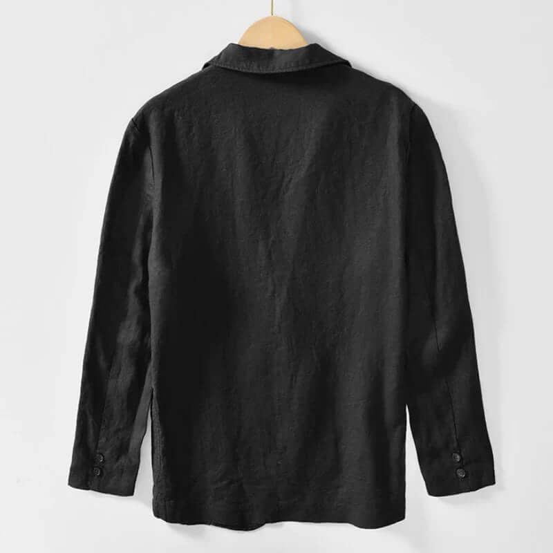 Men's Cotton Two-Button Blazer