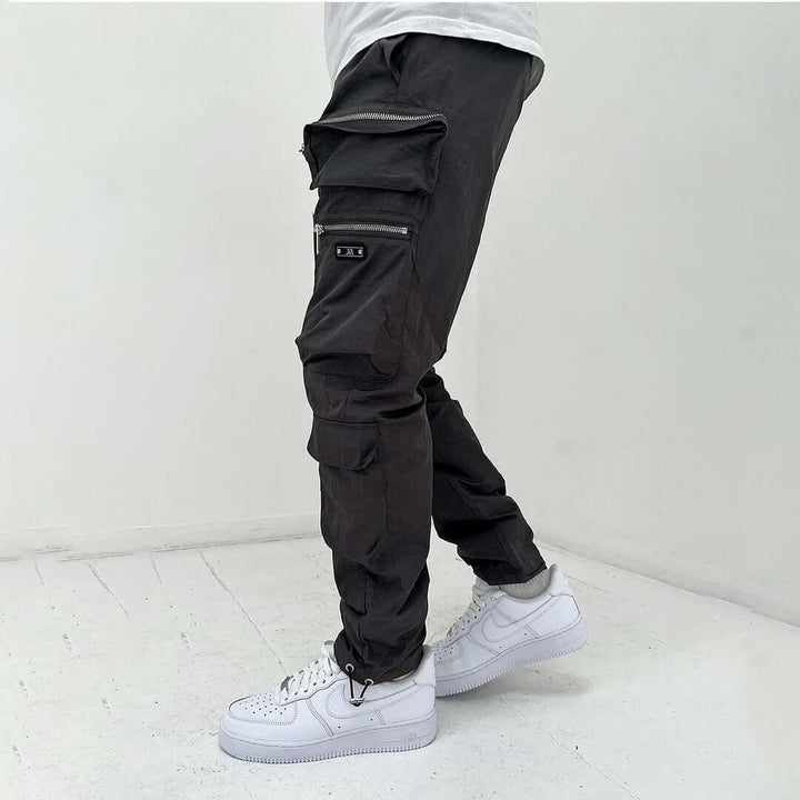 Men's Classic Fit Multi-Pocket Cargo Trousers