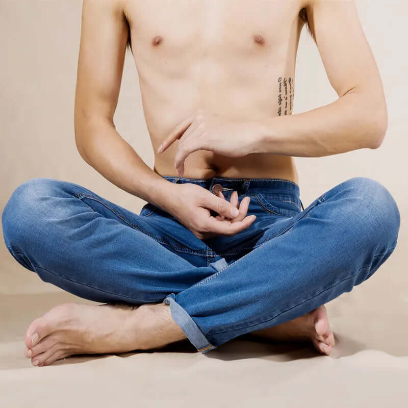 Men's Straight Leg Jeans - Durable Denim