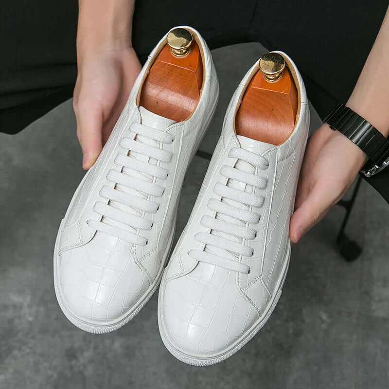 Men's Lace-Up British Style Boots