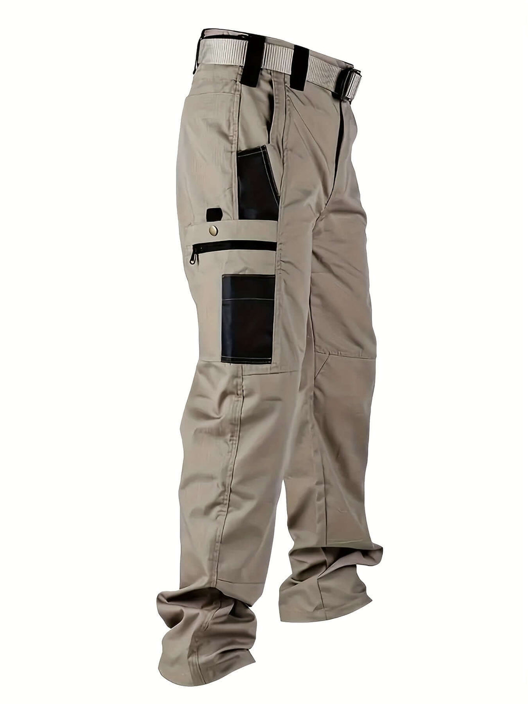 Men's Relaxed Fit Multi-Pocket Cargo Trousers