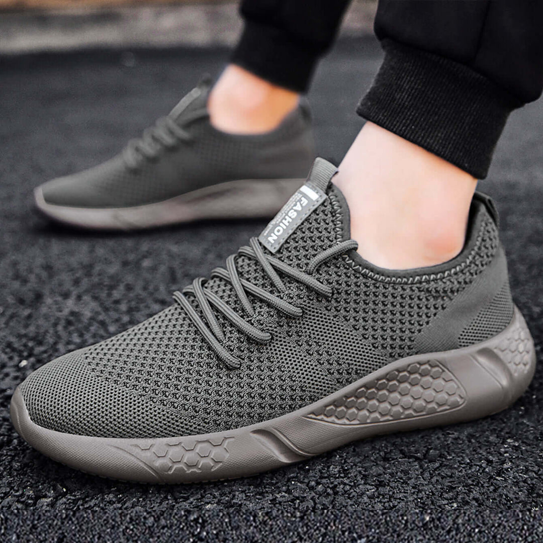 Men's Lightweight Knitted Casual Trainers