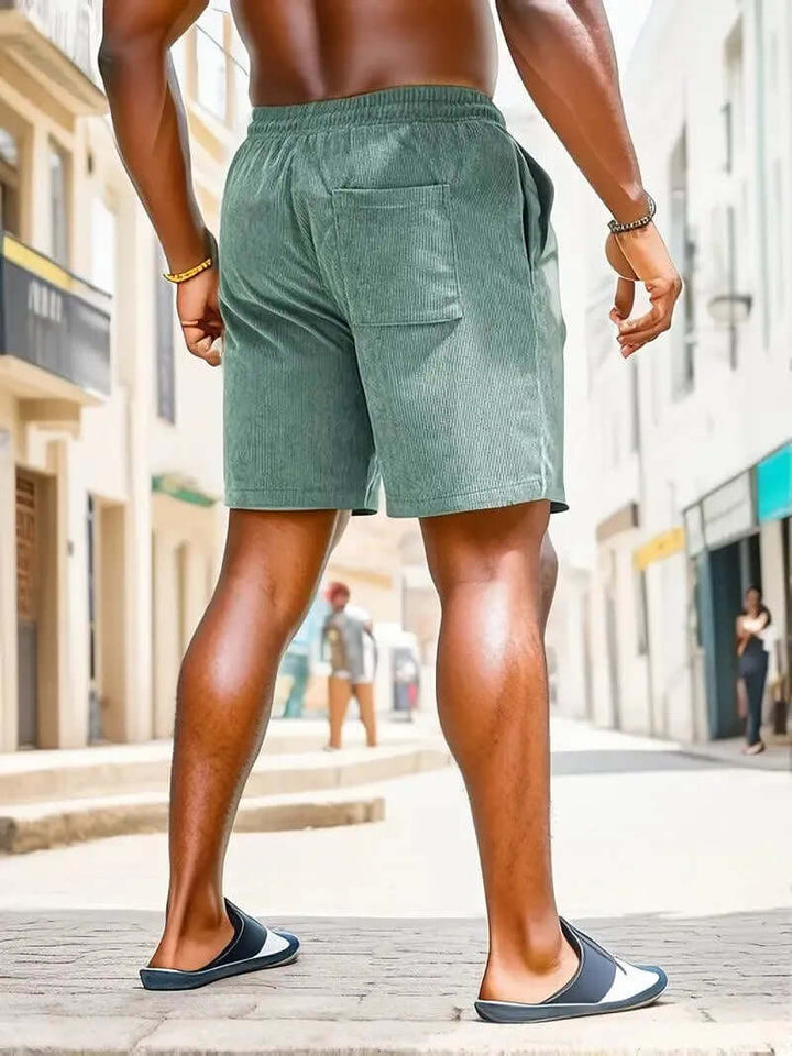 Men's Lightweight Casual Shorts with Drawstring