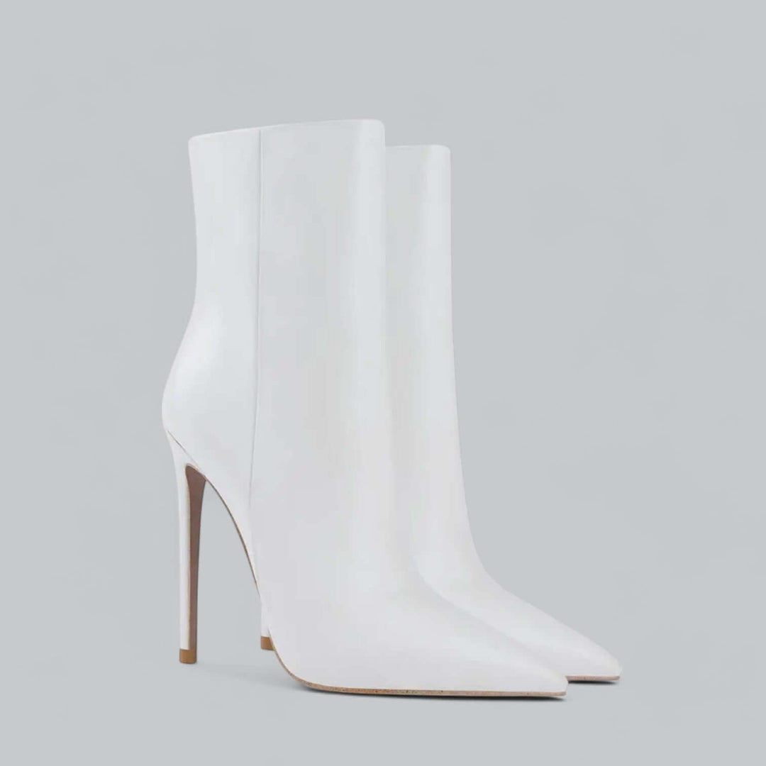 Women's Pointed Toe Faux Leather Boots