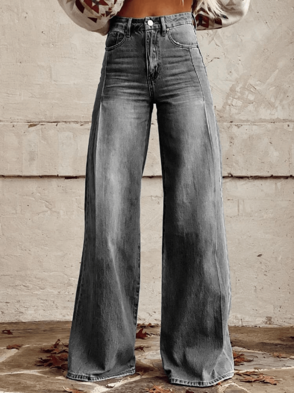 Women's Wide Leg Classic Trousers