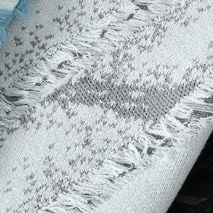 Men's Distressed Knitted Sweater