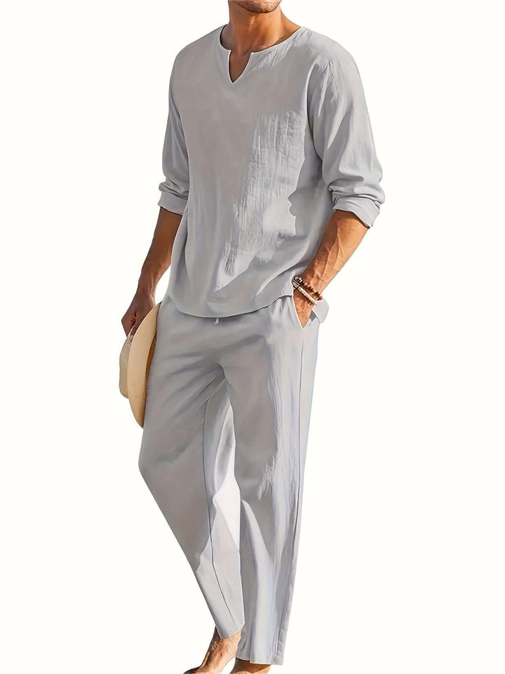 Men's Casual Two-Piece Outfit Set