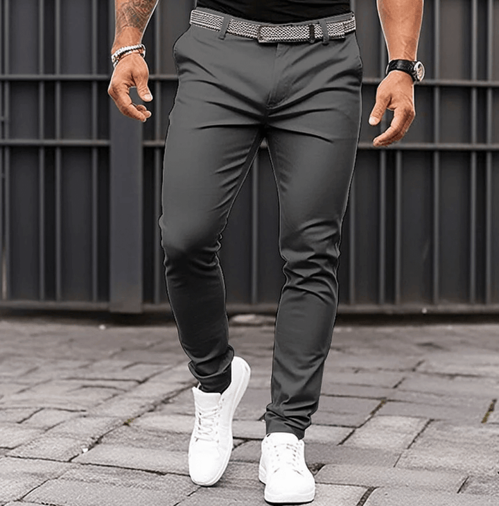 Men's Stretch Fit Athleisure Pants - Comfortable & Versatile