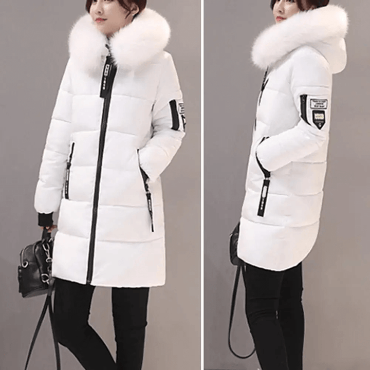 Windproof Puffer Coat for Women