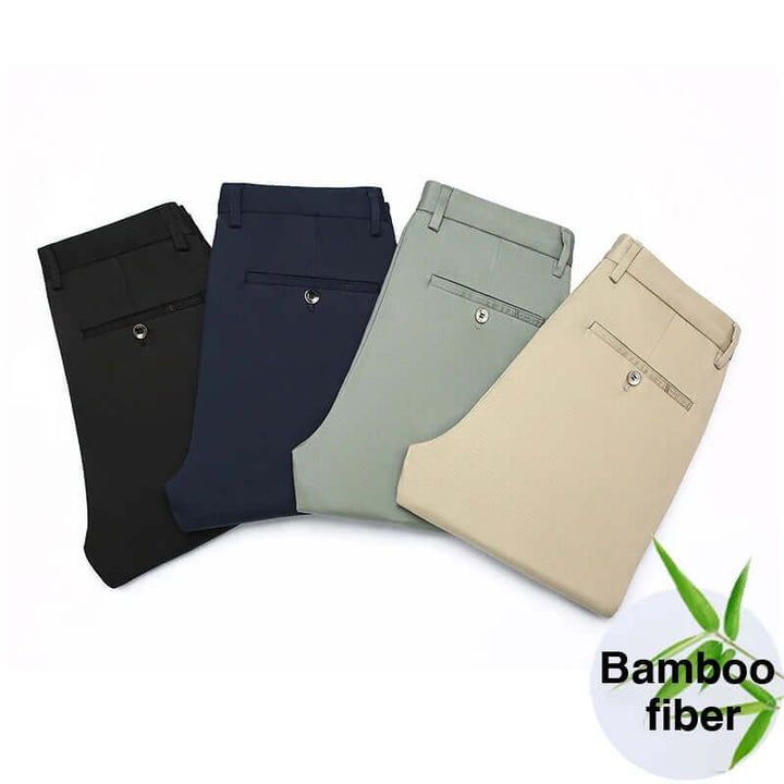 Men's Relaxed-Fit Casual Trousers