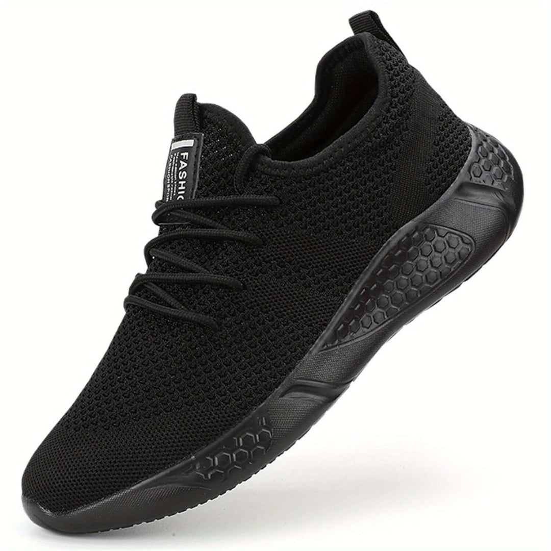 Men's Lightweight Knitted Casual Trainers