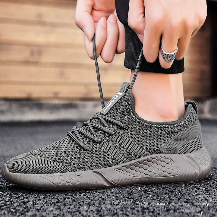 Men's Lightweight Knitted Casual Trainers