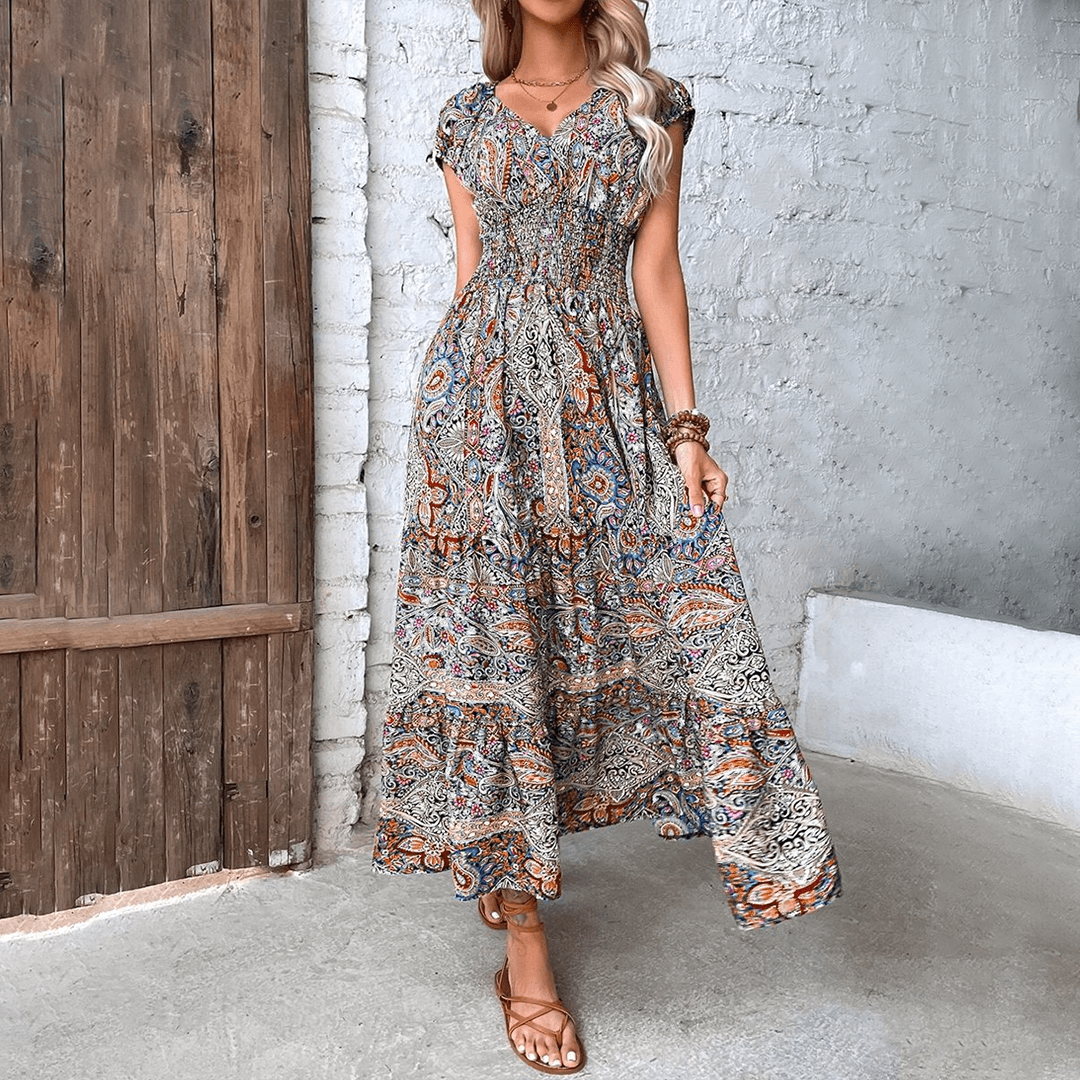 Bohemian Maxi Dress - Summer Dress