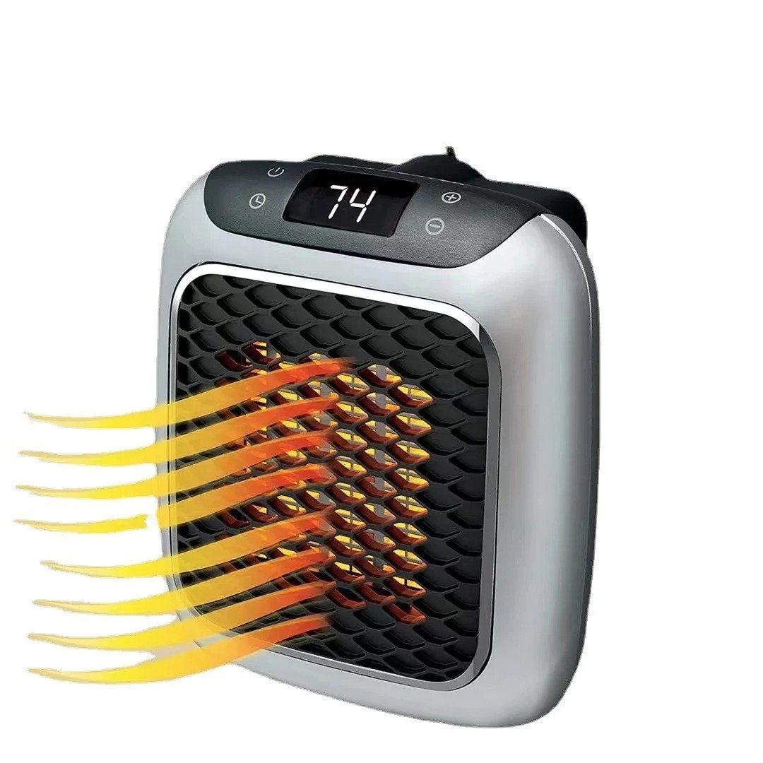 "Compact Mini Electric Radiator 800W, portable ceramic heater, sleek design, perfect for efficient home heating solutions."