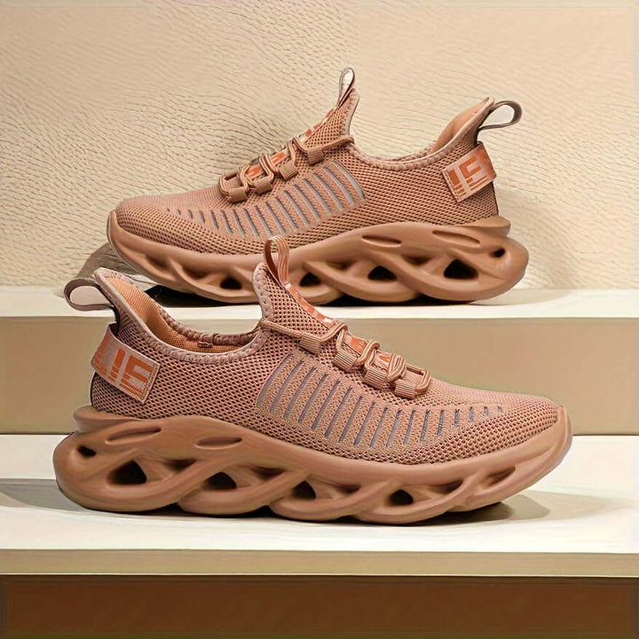 Men's Breathable Knit Running Shoes