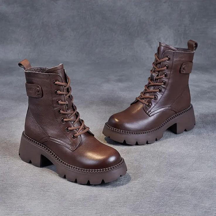 Orthopedic Leather Boots for Women