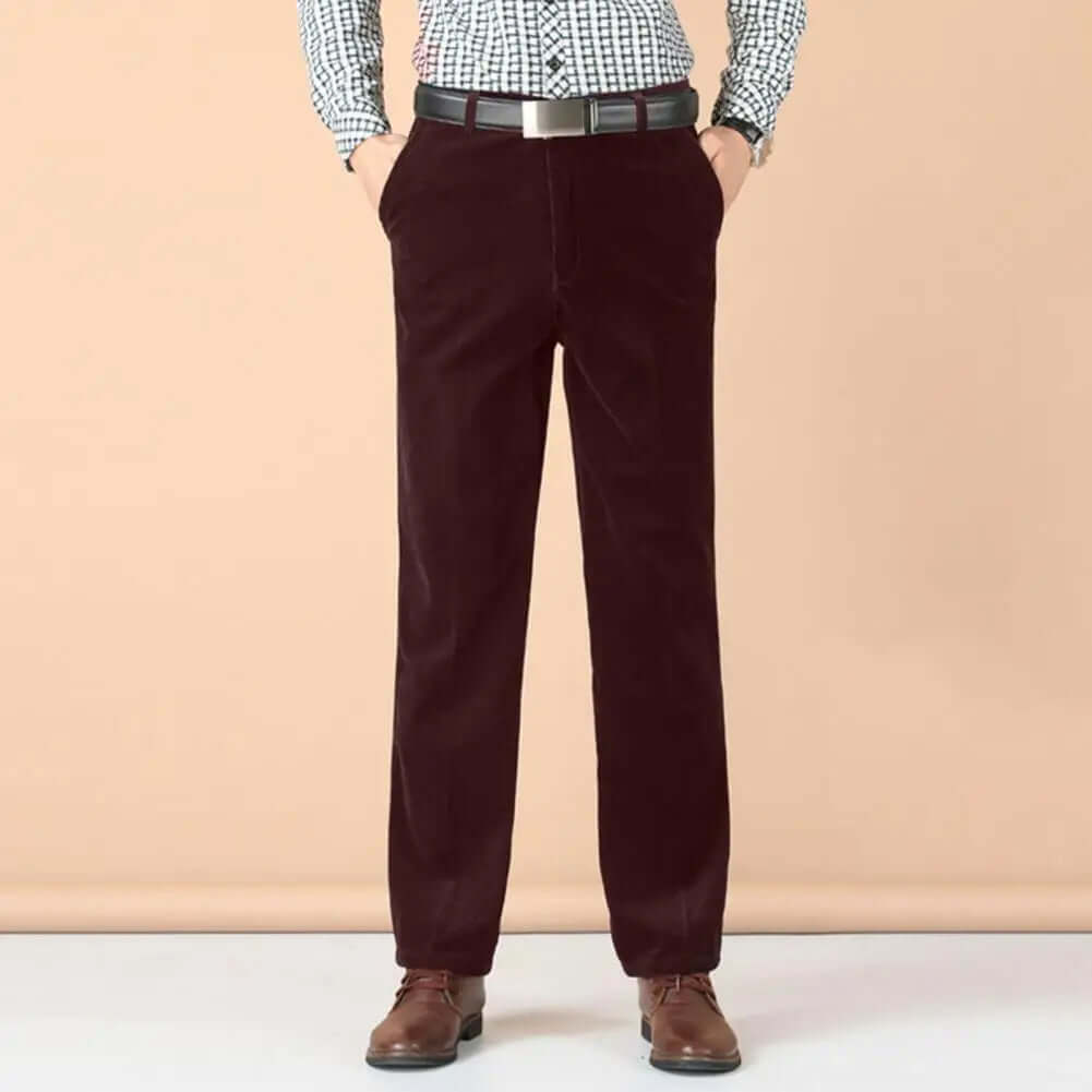 Men's Relaxed Fit Corduroy Trousers