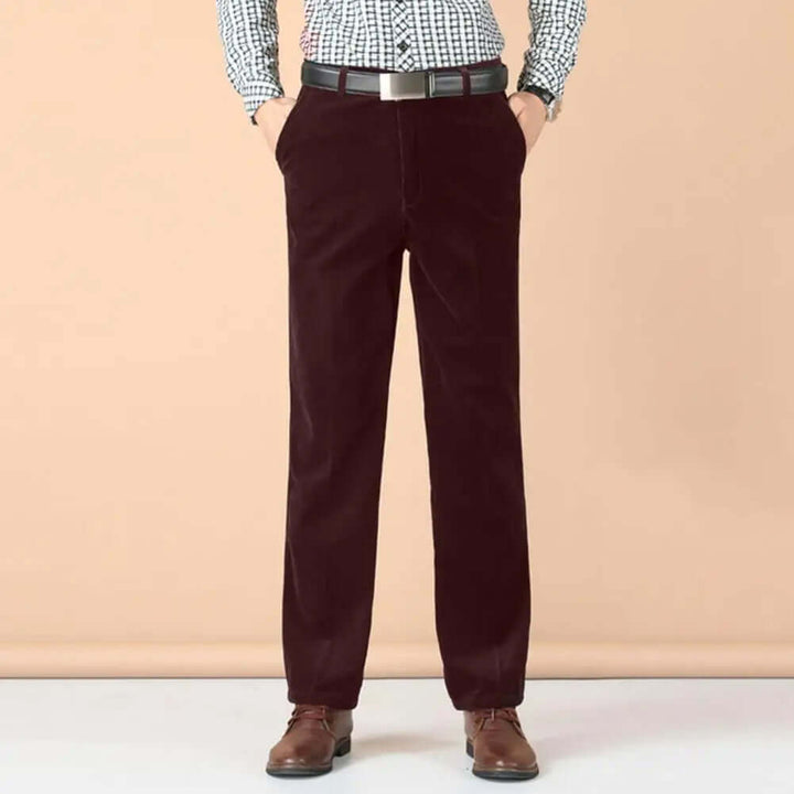 Men's Relaxed Fit Corduroy Trousers