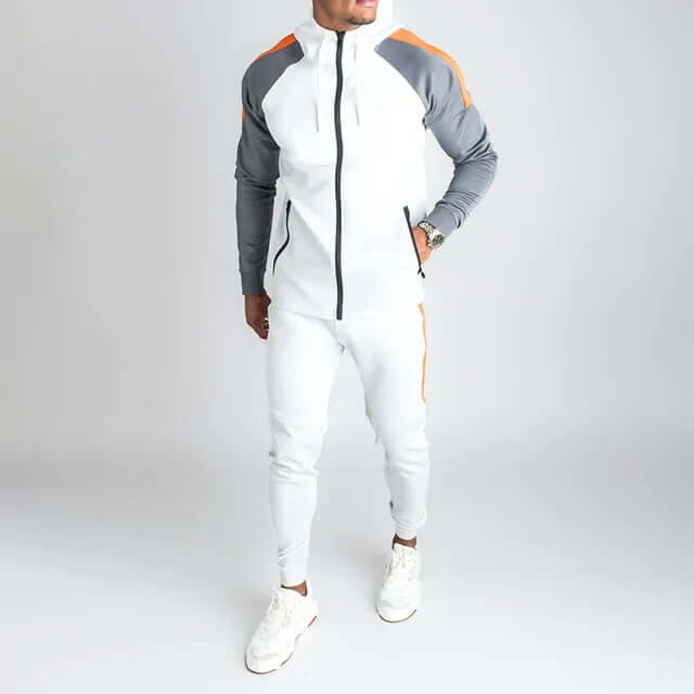 Men's Contrast Colour Tracksuit