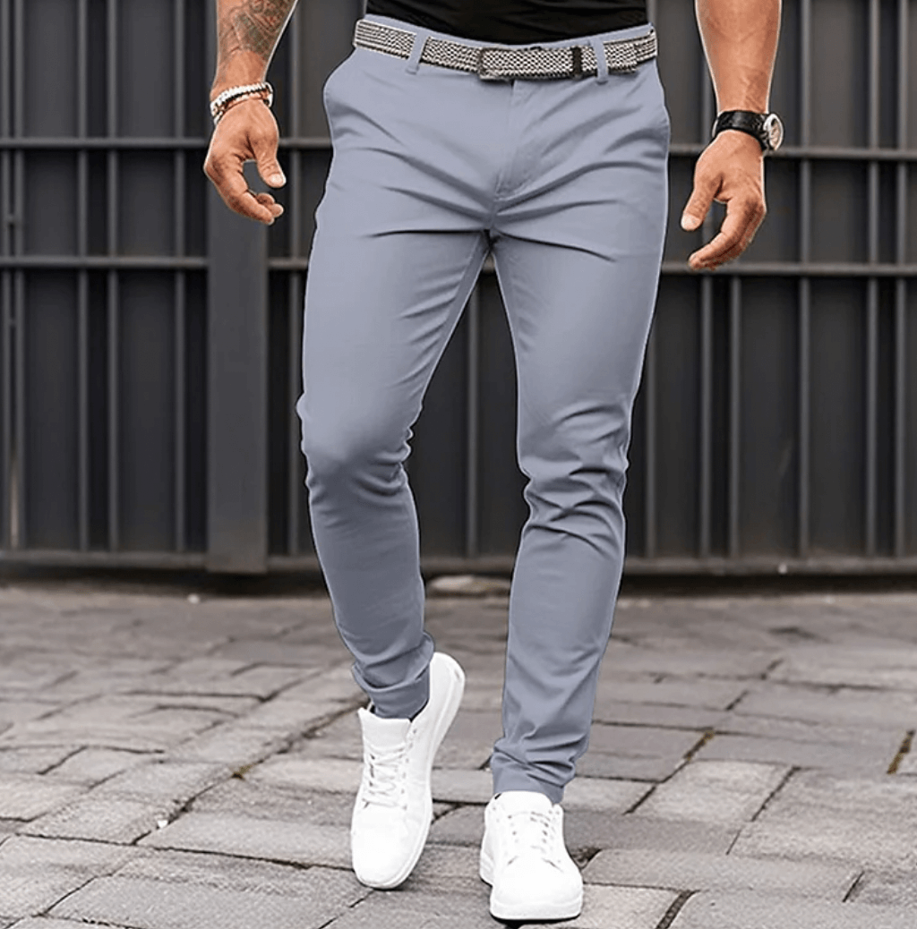 Men's Stretch Fit Athleisure Pants - Comfortable & Versatile