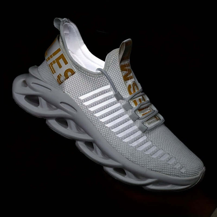 Men's Breathable Knit Running Shoes