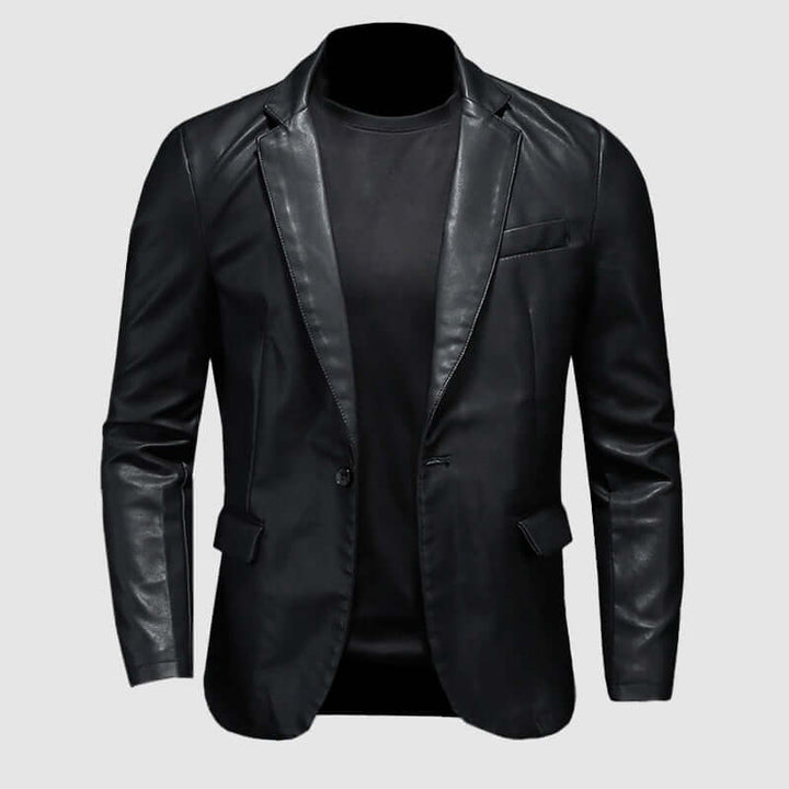 Men's Raw Leather Jacket