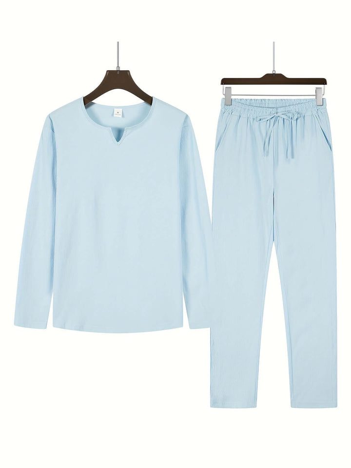 Men's Casual Two-Piece Outfit Set