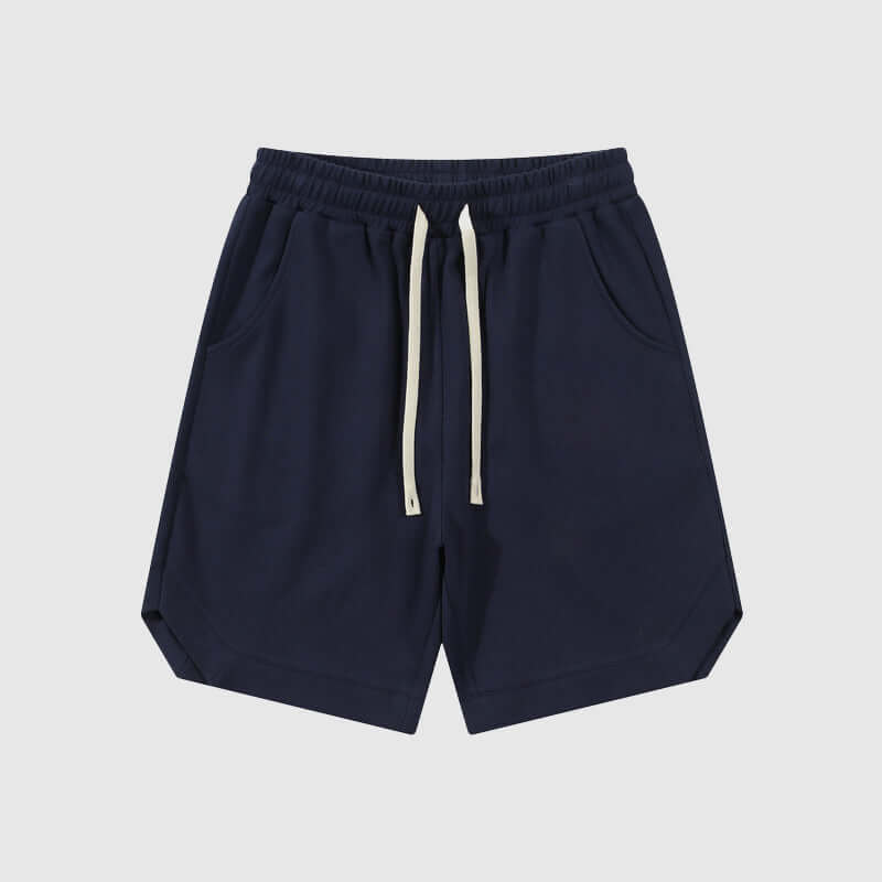 Men's Cotton Twill Loose Fit Retro Sport Shorts