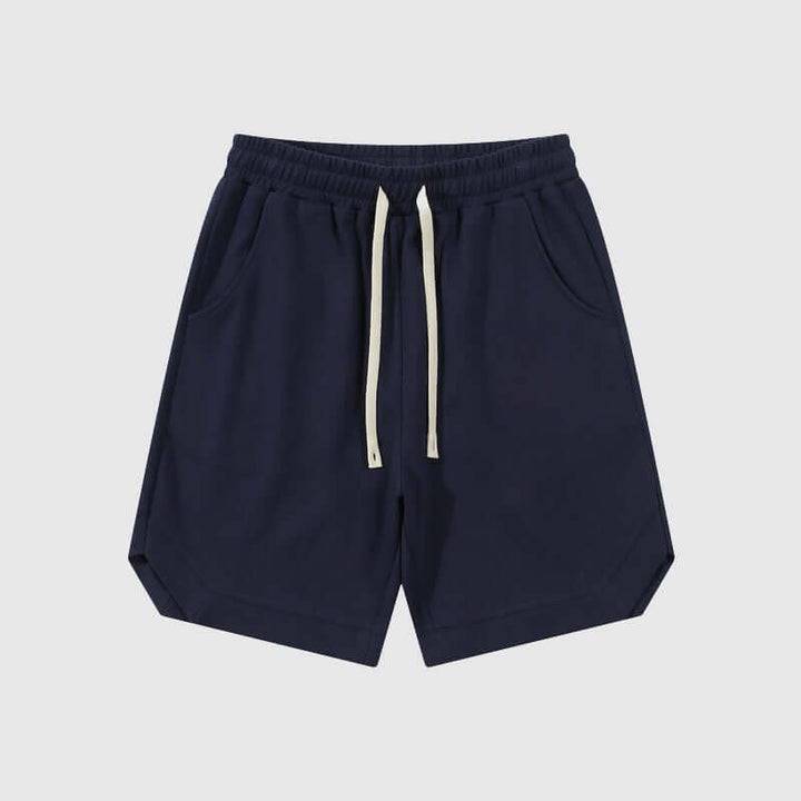 Men's Cotton Twill Loose Fit Retro Sport Shorts
