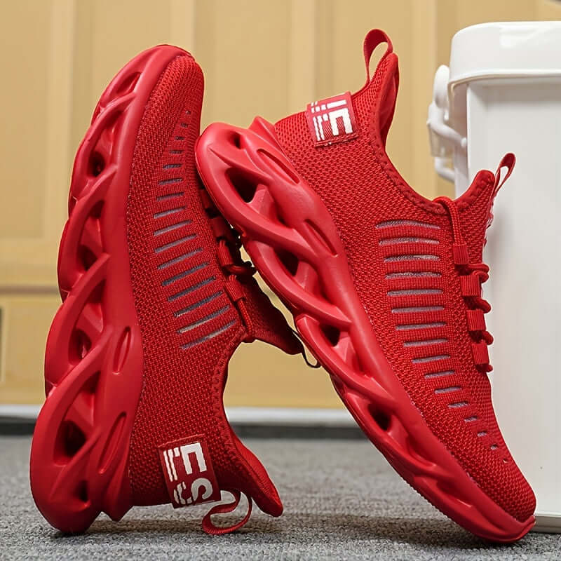 Men's Breathable Knit Running Shoes