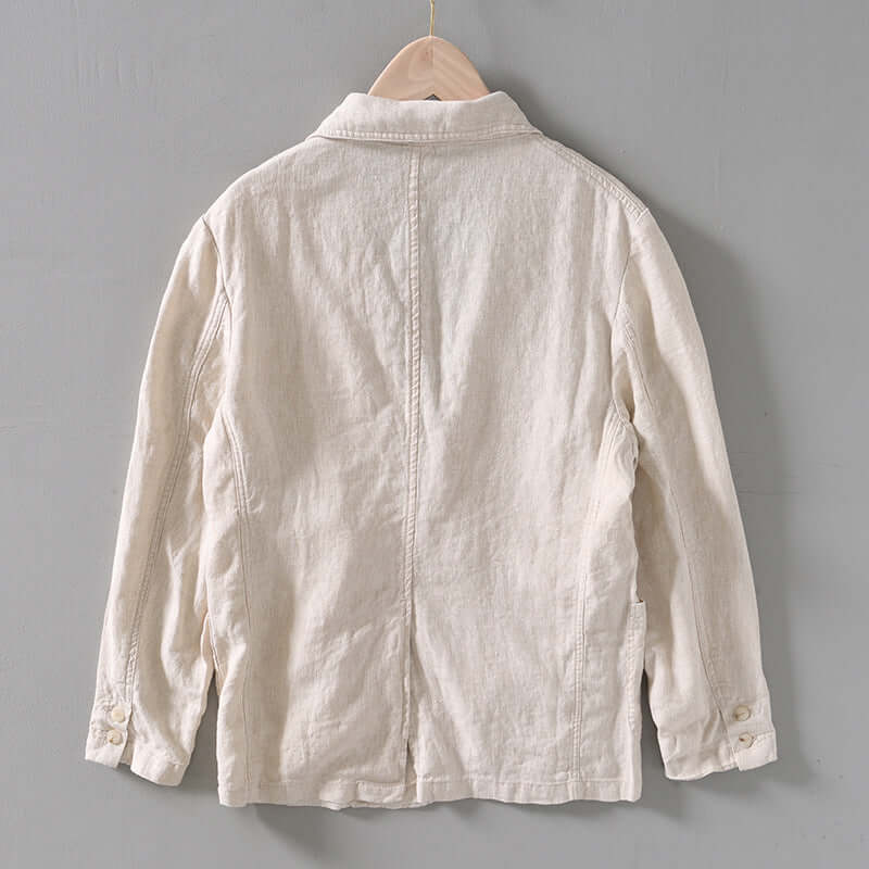 Men's Loose Fit Linen Blazer