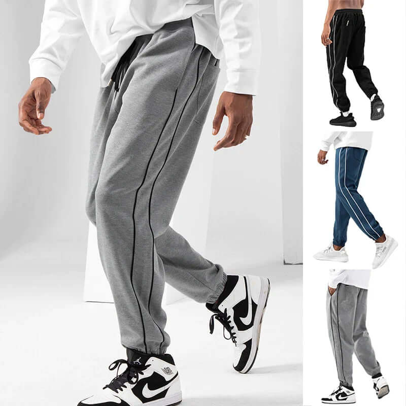 Men's Casual Elastic Waist Sports Pants