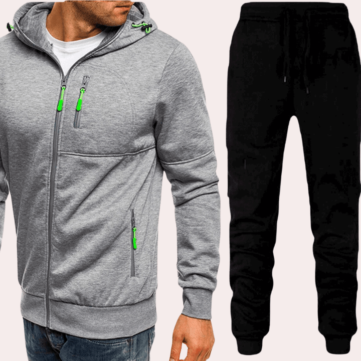 Men's Relaxed-Fit Hoodie and Pant Set