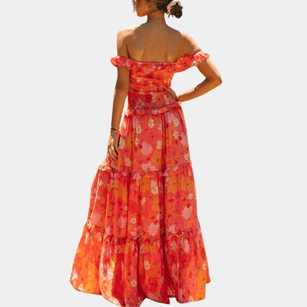 Boho Maxi Dress - Flowy Summer Dress